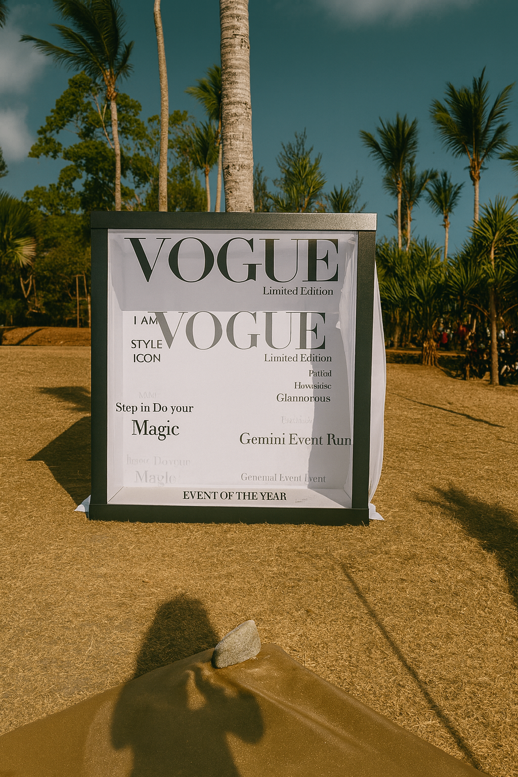 Écrin sous les palmiers, événement Gemini Event